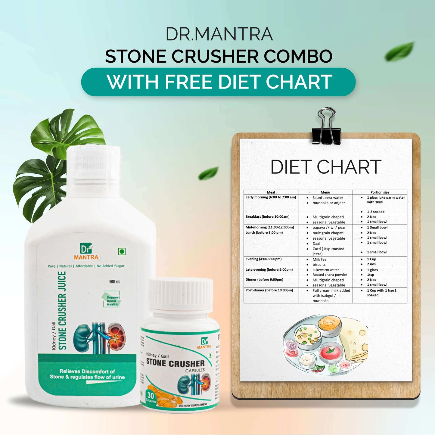 Kidney Stone Crusher Juice (Free Diet Chart & Ayurveda Expert Consultation ) - Dr Mantra