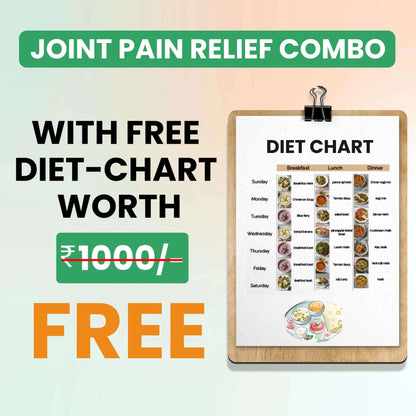 Say goodbye to Joint Pain in few weeks + Diet Chart + Doctor Consultation ( FREE) - Dr Mantra