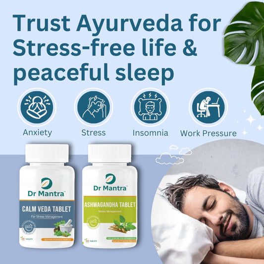 Say Goodbye to Stress and Sleepless Nights with Calmveda - Dr Mantra