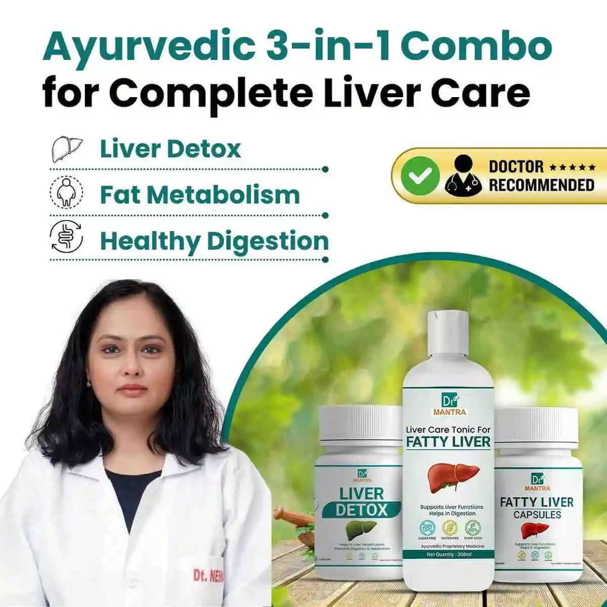 Say goodbye to fatty liver in few weeks + diet chart + doctor consultation (FREE) - Dr Mantra